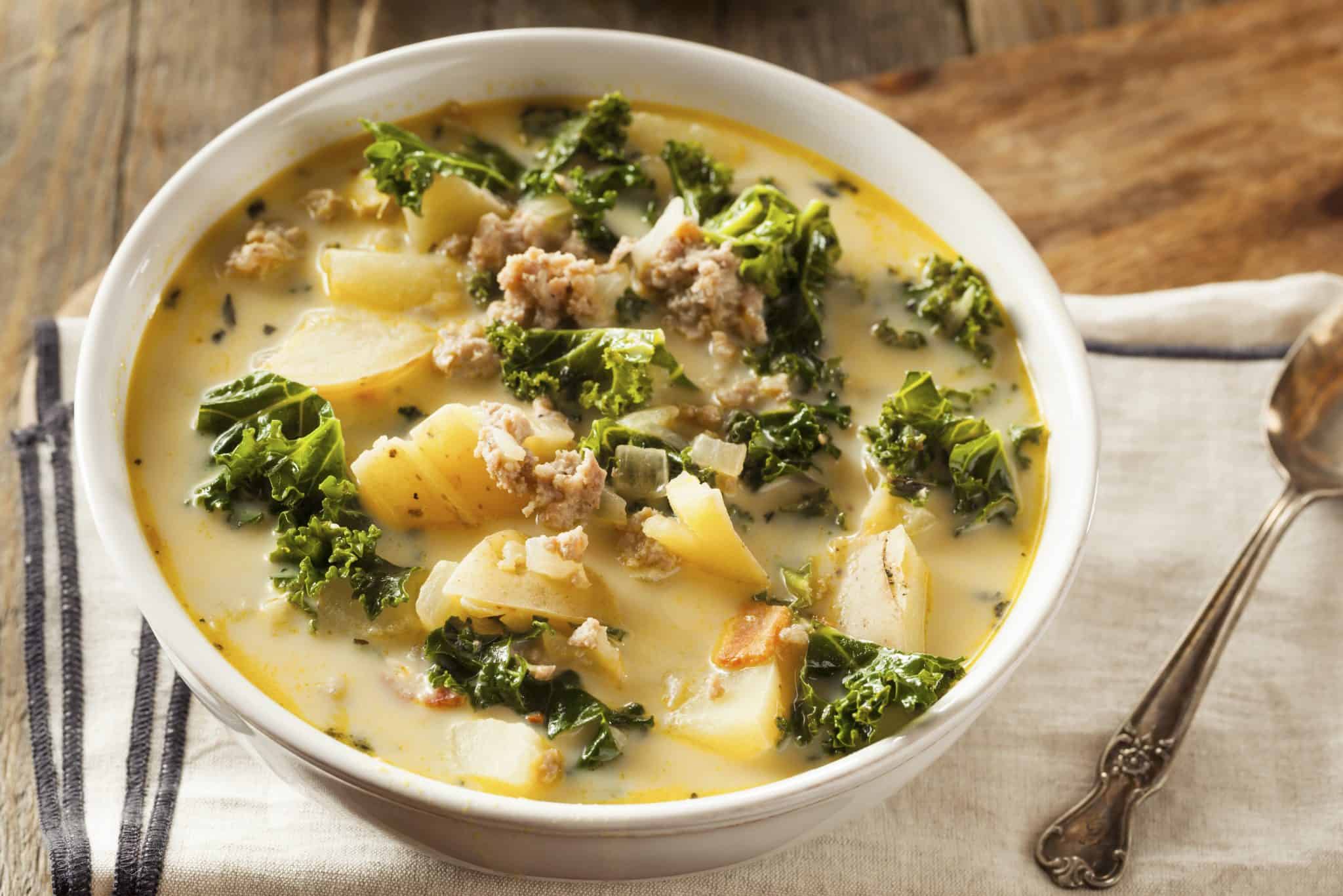 Copycat Olive Garden Zuppa Toscana - The Country Cook