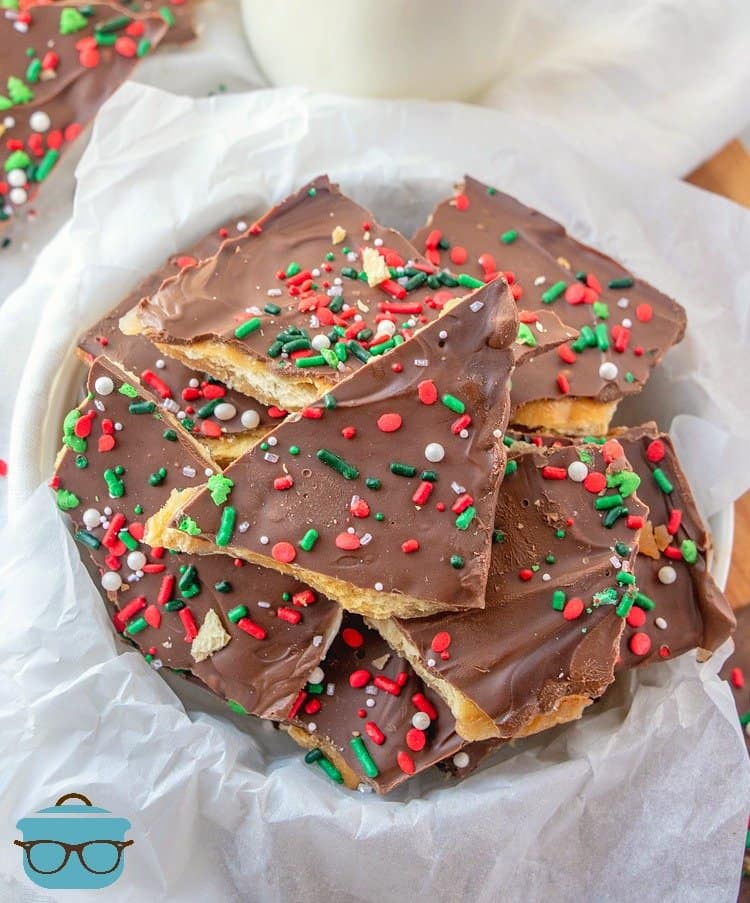 christmas crack (cracker toffee)  video