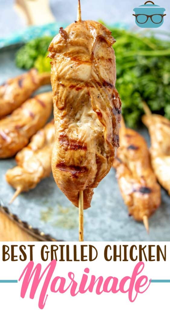 The Best Grilled Chicken Marinade recipe from The Country Cook