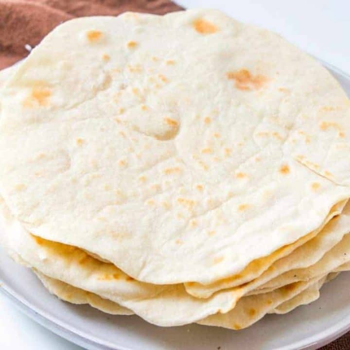 light and fluffy homemade flour tortillas recipe