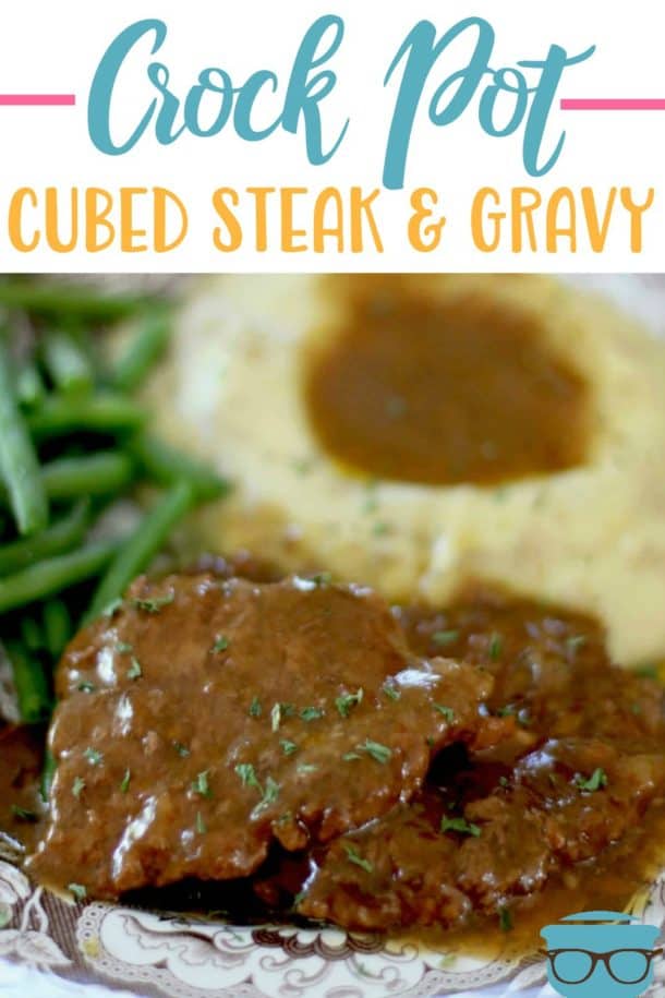 Crock Pot Cubed Steak And Gravy Video The Country Cook