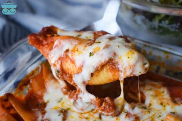EASY CHEESE STUFFED SHELLS (+Video) | The Country Cook