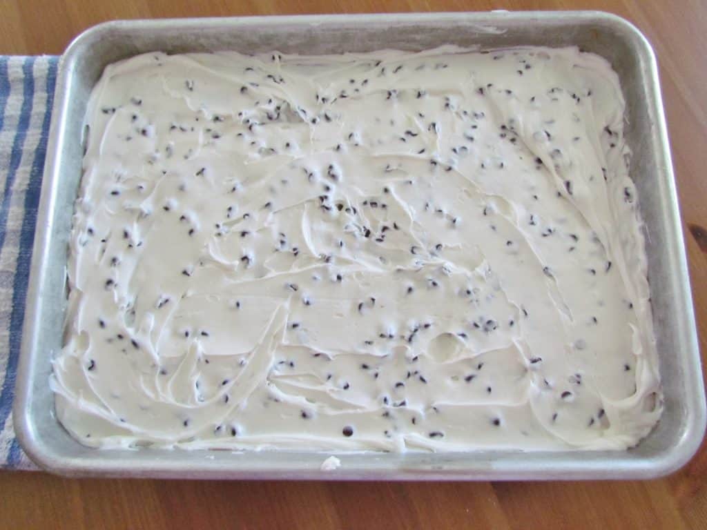 Chocolate Chip Swirl Cake
