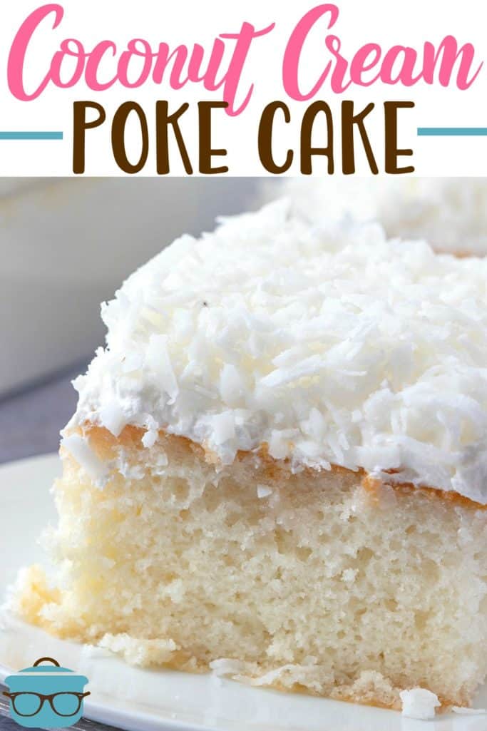 Coconut Cream Poke Cake Video The Country Cook,Granite Kitchen Islands With Seating
