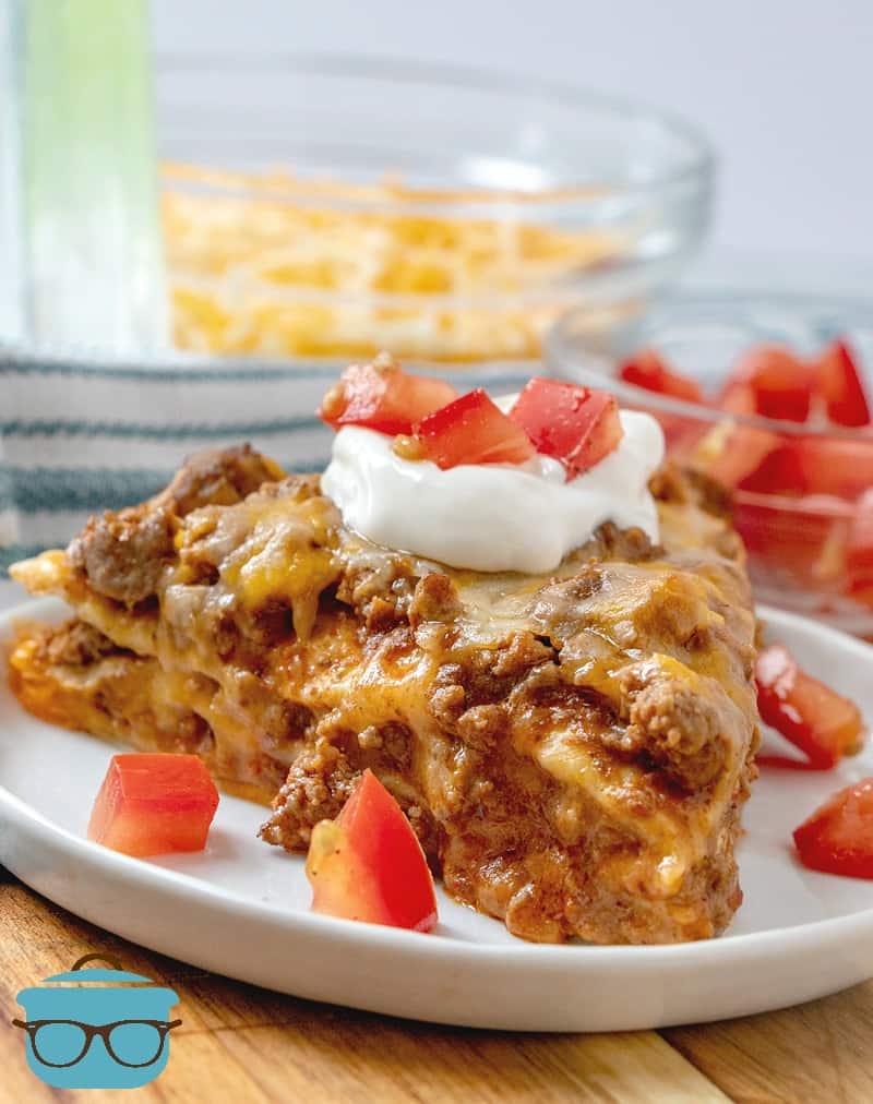 EASY LAYERED TACO BAKE Video The Country Cook