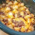 Crock Pot Chicken Tater Tot Casserole recipe