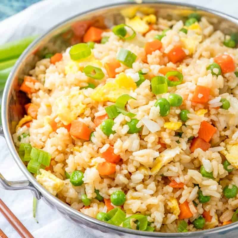 Vegetable Fried Rice (+Video)
