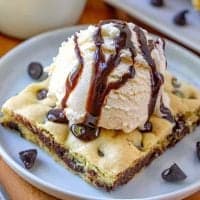 Lazy Chocolate Chip Cookie Bar