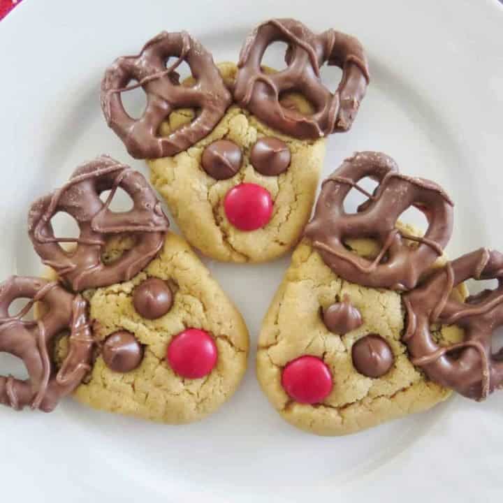 Rudolph Reindeer Cookies (+Video)