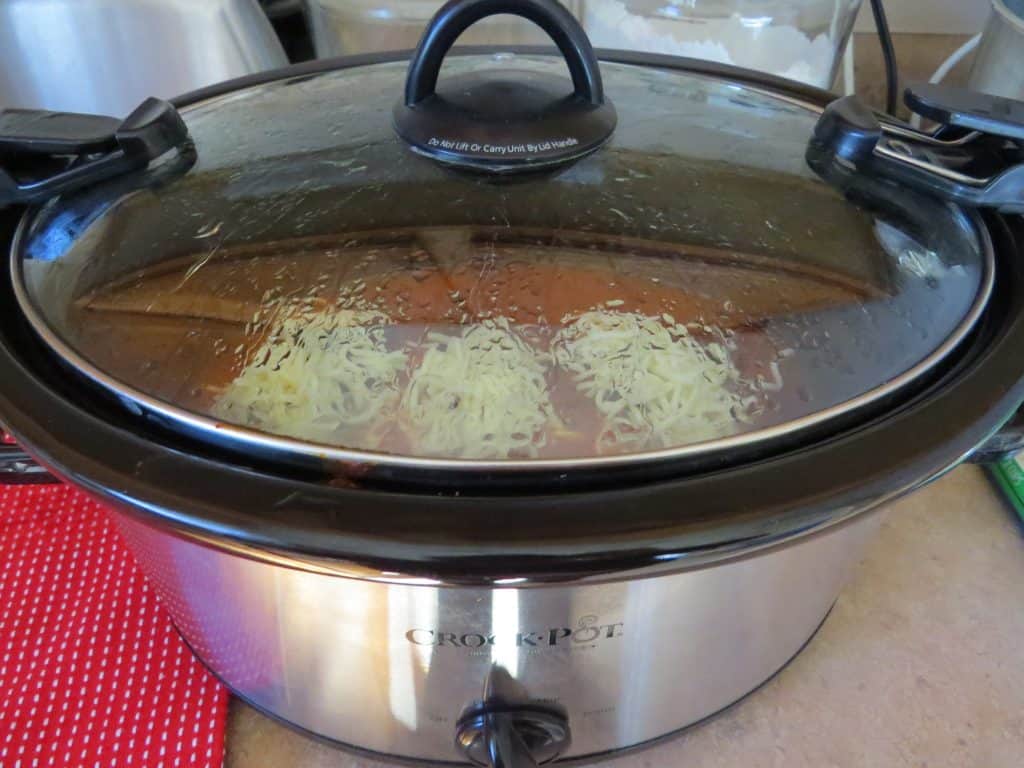 Crock Pot Chicken Parmesan