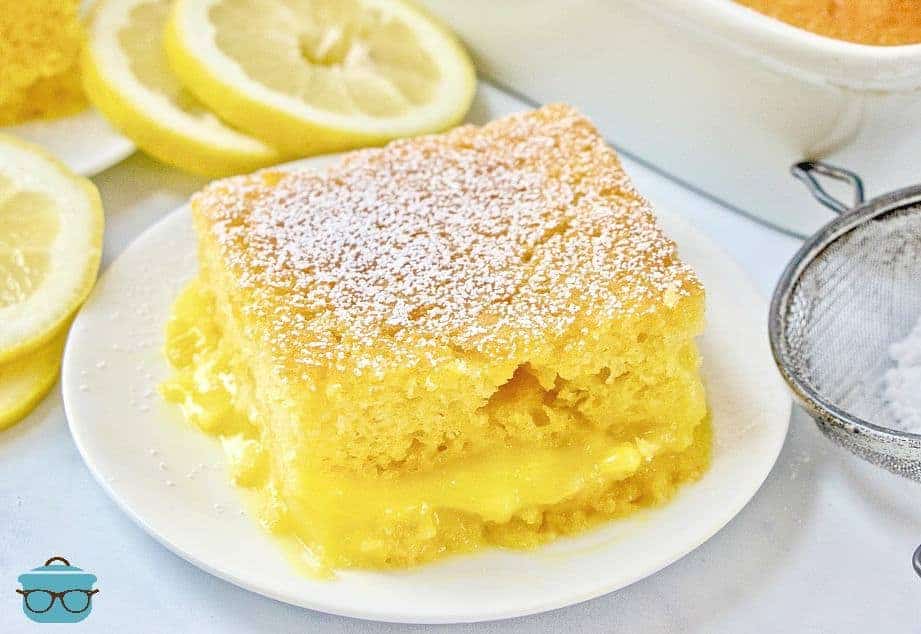 Lemon Lava Cake (+Video)