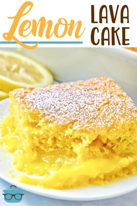 Lemon Lava Cake (+Video) - The Country Cook