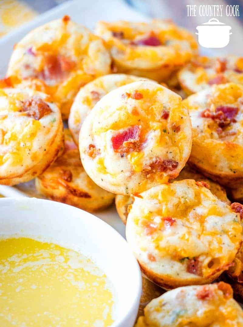 Cheese Bacon Mini Muffins