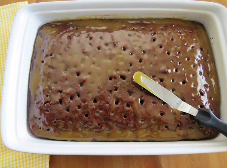 Snickers Poke Cake Video The Country Cook