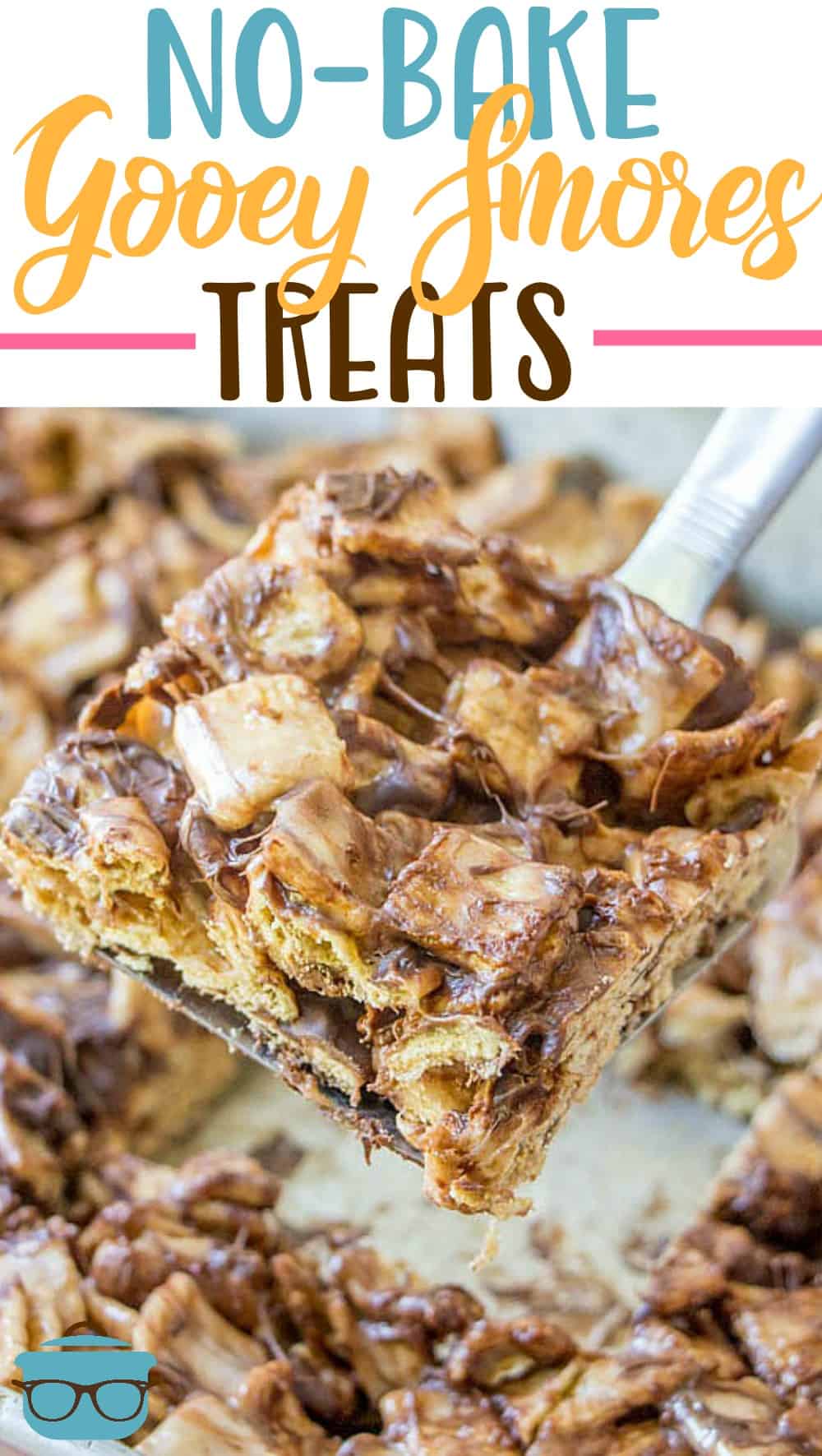 No-Bake Gooey S'mores Treats recipe from The Country Cook