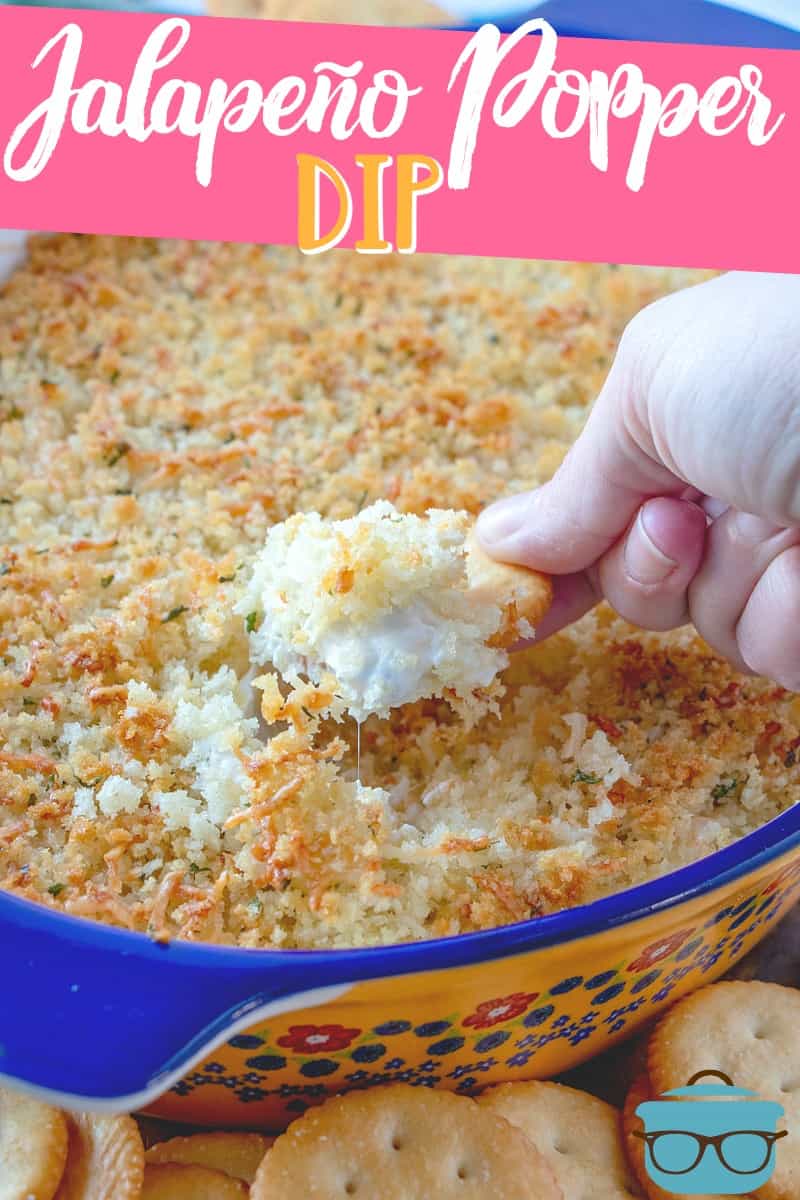 Jalapeno Popper Dip recipe from The Country Cook