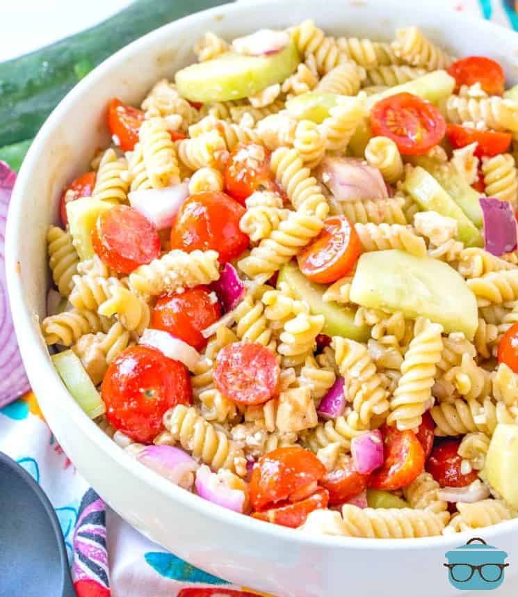 Pasta Salad with Sweet Balsamic Dressing