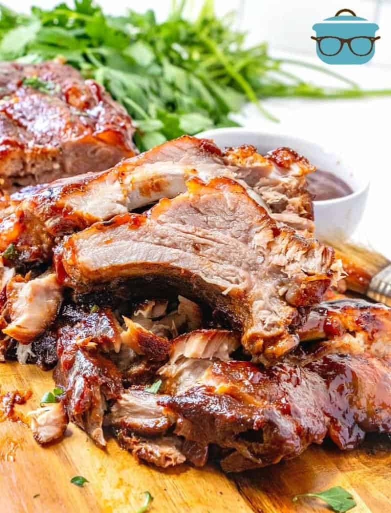 Slow Cooker Pork BBQ Baby Back Ribs