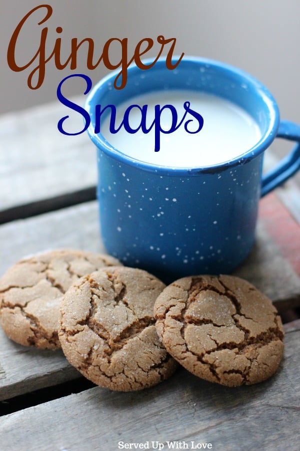 Ginger Snaps Cookie recipe 