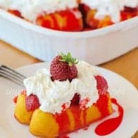 Strawberry Cloud Cakes
