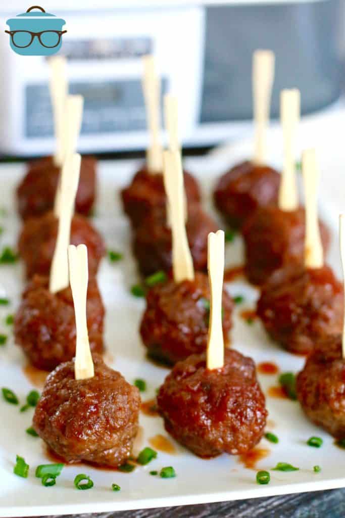 Homemade Slow Cooker Meatballs for a party