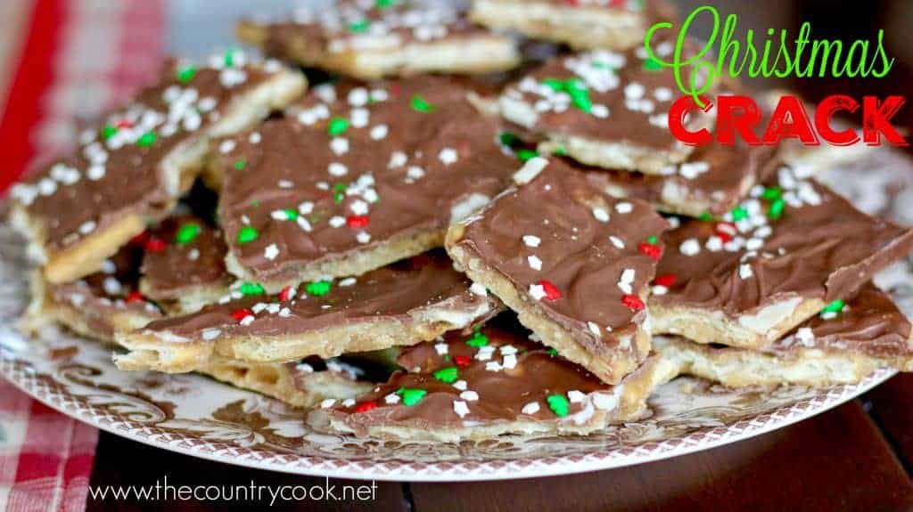 Christmas Crack recipe from The Country Cook