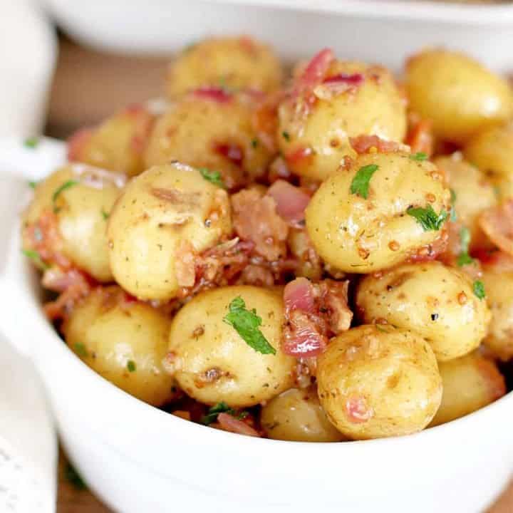 Warm Bacon Potato Salad recipe