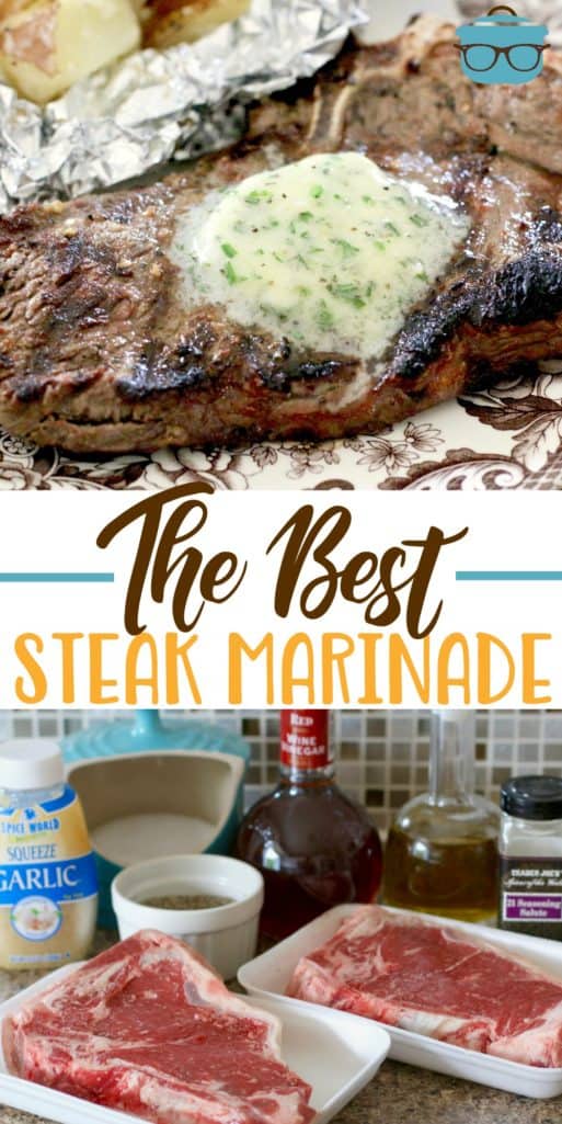 Best steak marinade / steakhouse butter