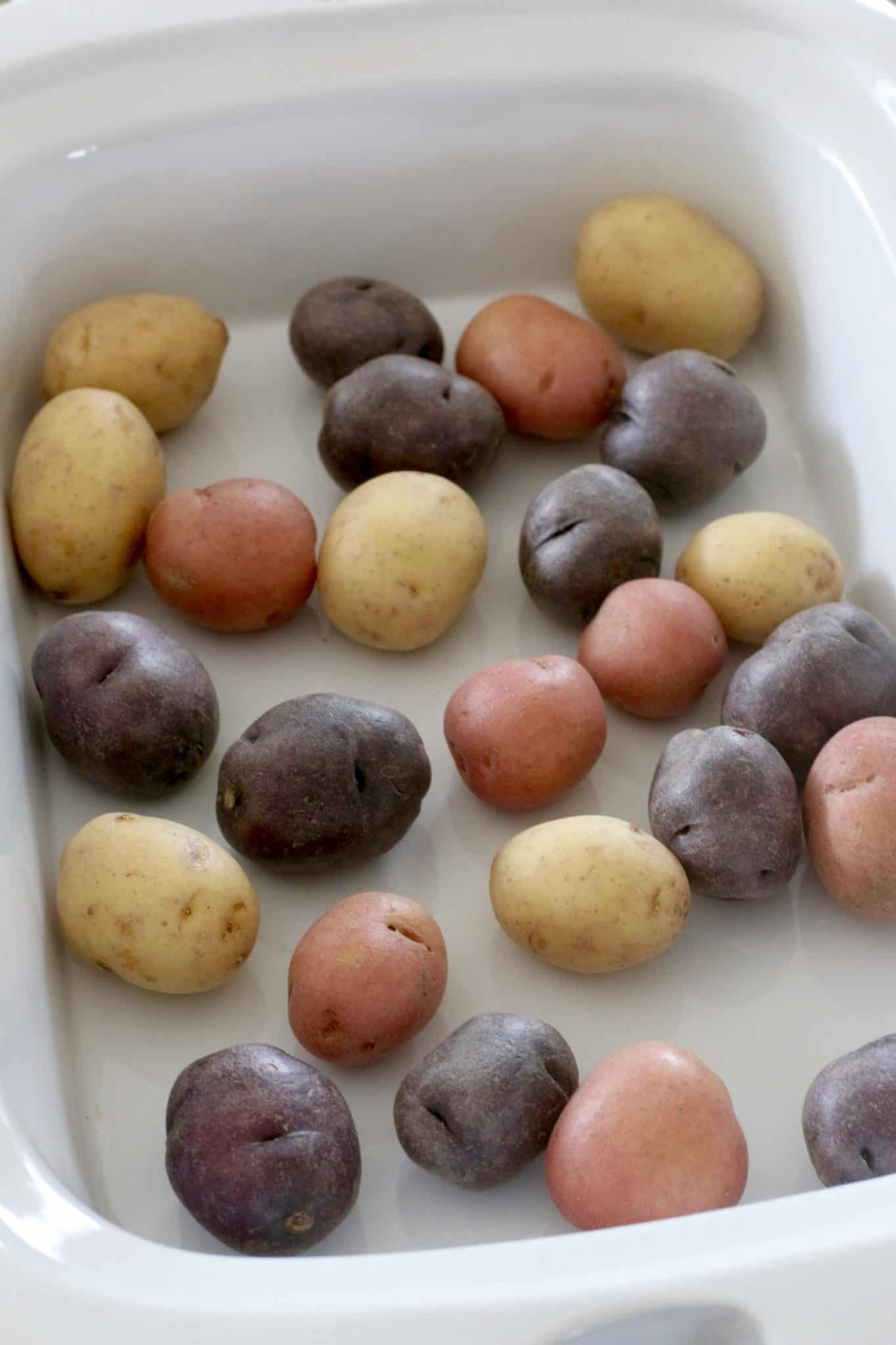 Little Potatoes in slow cooker
