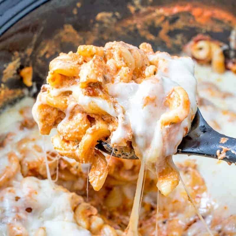 Crock Pot Million Dollar Pasta (+Video) - The Country Cook