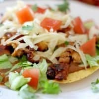 BBQ TEX-MEX TOSTADAS recipe at The Country Cook