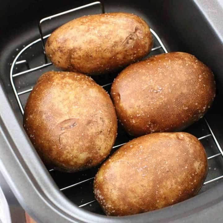 Crock Pot Baked Potatoes recipe