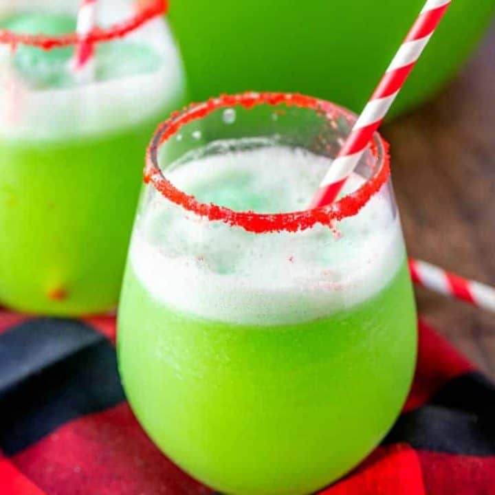 Christmas Grinch Punch (+Video)