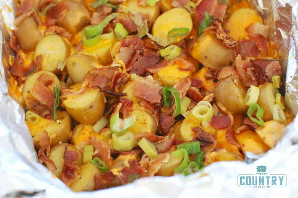 Crock Pot Loaded Little Potatoes recipe at The Country Cook