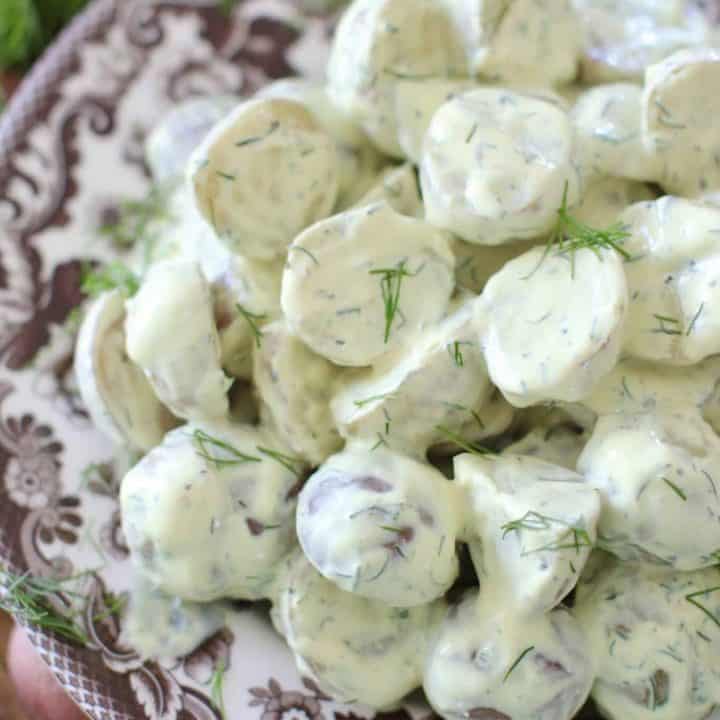 Greek Yogurt Dill Potato Salad