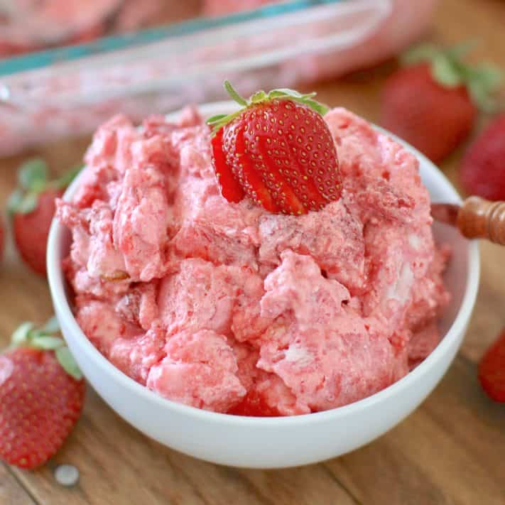 No-Bake Strawberry Angel Dessert (+Video) - The Country Cook