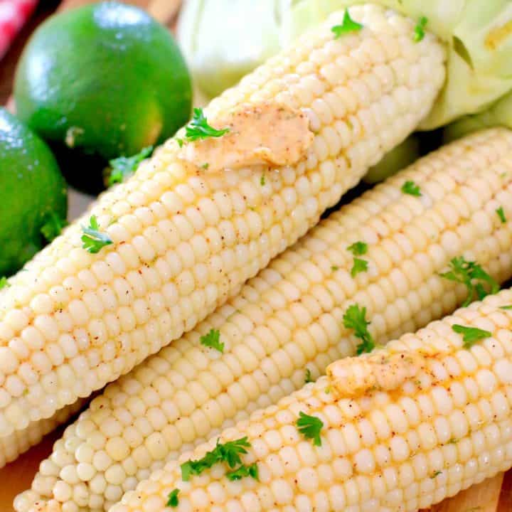 Grilled Chili Lime Corn