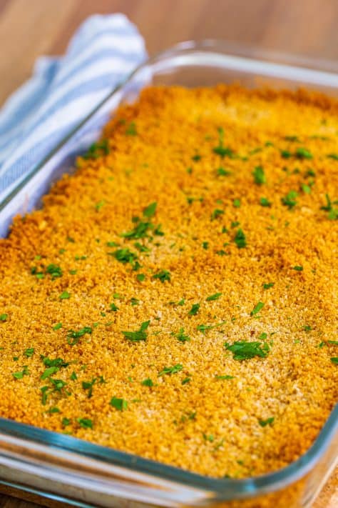 fully baked chicken and rice casserole.