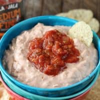 Creamy Salsa Chicken Dip 3-Ingredient Salsa Chicken Dip
