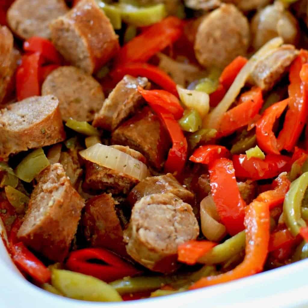 Sweet Italian Sausage and Peppers
