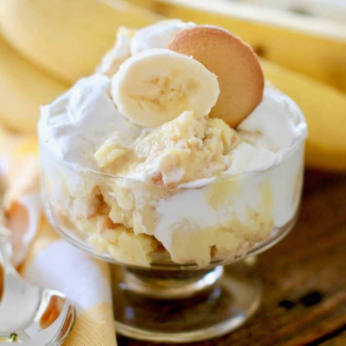 Healthier Southern Banana Pudding