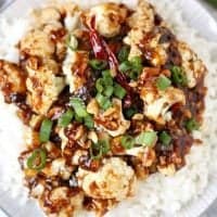 Vegetarian Kung Pao Cauliflower recipe