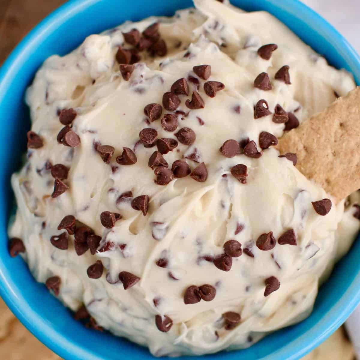 Chocolate Chip Cookie Dough Dip (+Video)