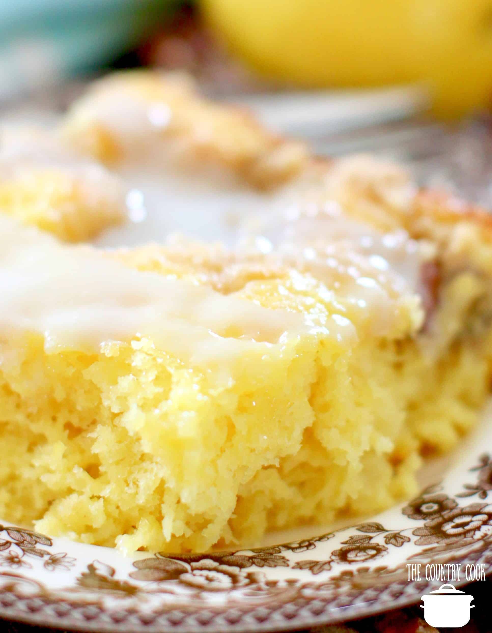 Easy Pineapple Crumb Cake recipe from The Country Cook