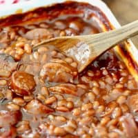 Easy Sausage Baked Beans recipe