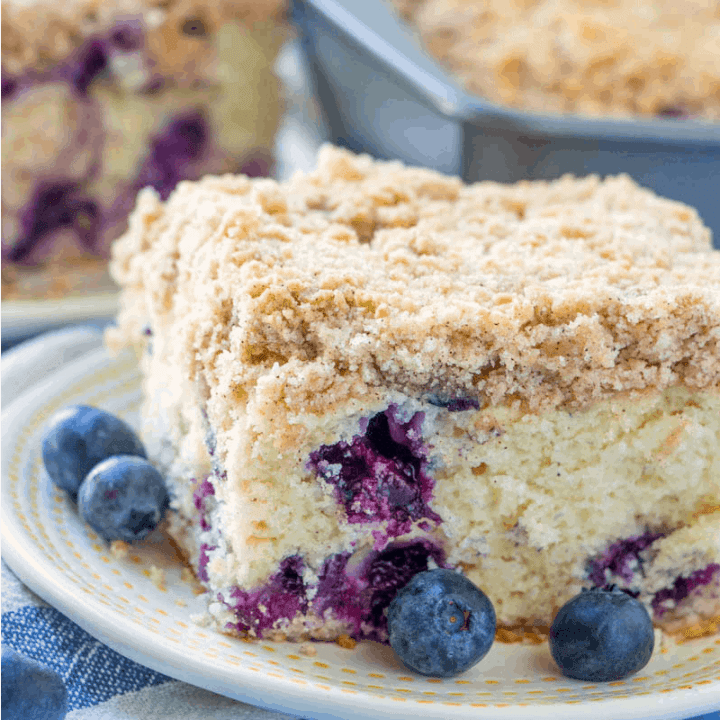 Blueberry Buckle Cake recipe
