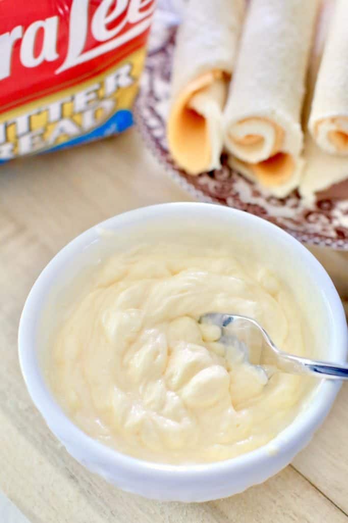 mixture of mayonnaise and butter for grilled cheese