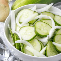Vinegar Cucumber Salad