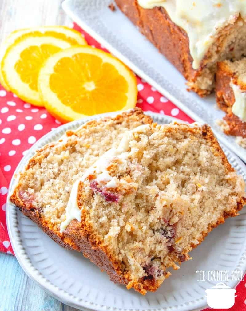 Cranberry Orange Loaf Cake recipe