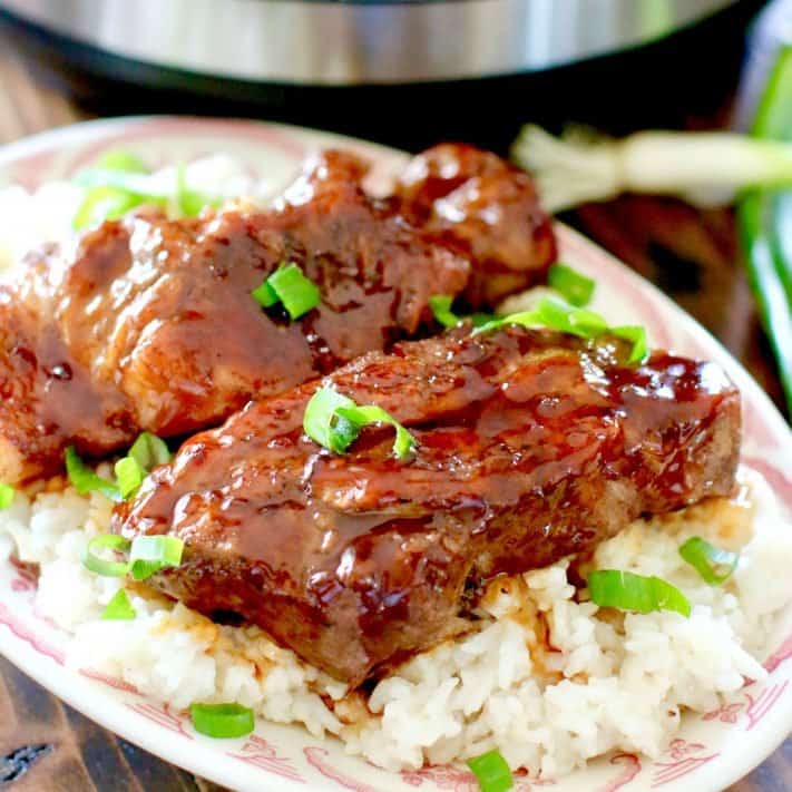 Instant Pot Korean BBQ Country Style Ribs
